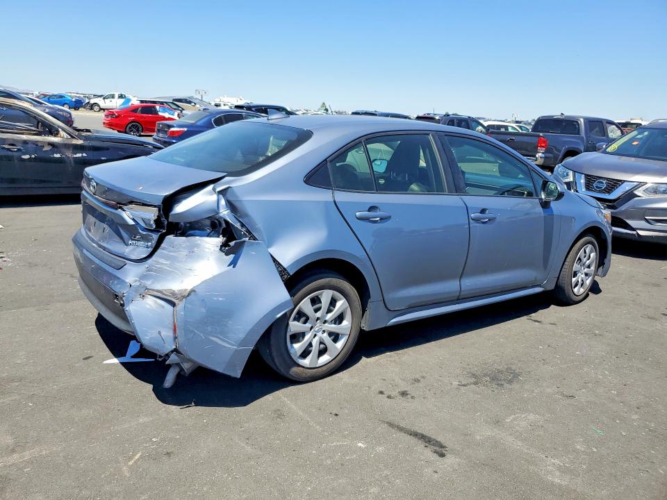 2023 Toyota Corolla VIN JTDBCMFEXPJ005253 COPART salvage auction — REAR END, Salvage Title, sold $4,100 on 2026-07-22 (photo 3)