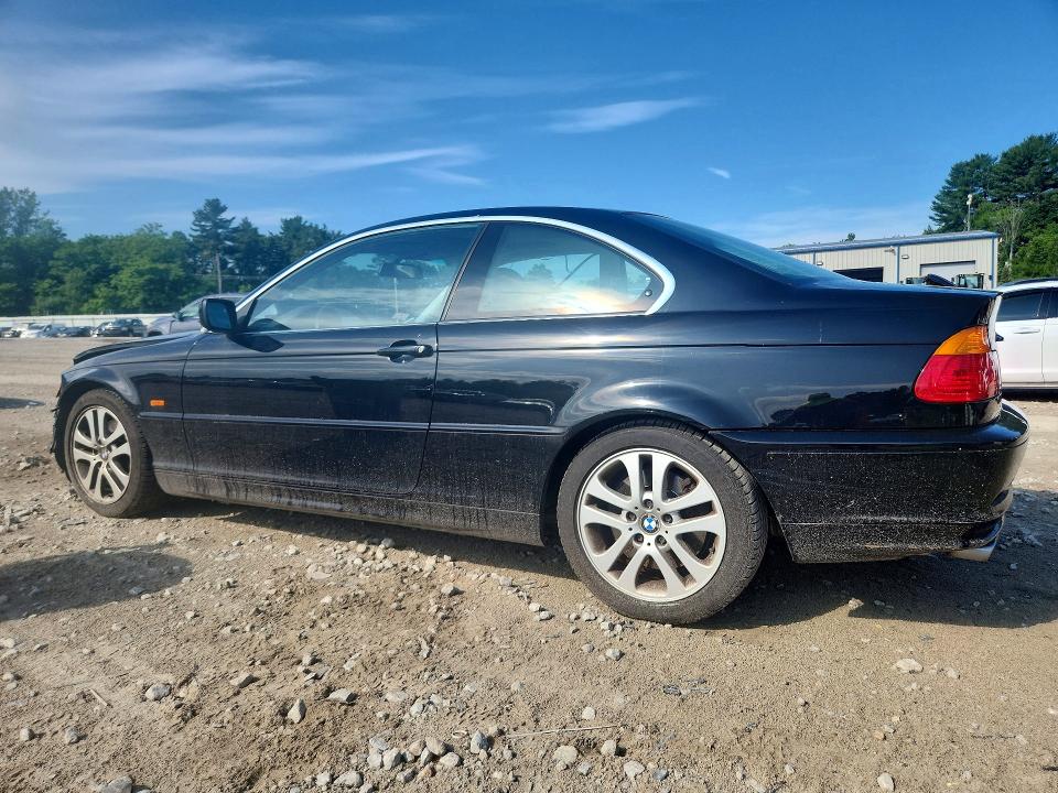 2001 BMW 3 series VIN WBABN53411JU21840 COPART salvage auction — FRONT END, MA - CERT OF TITLE-RECONSTRCTD COLL, sold $1,200 on 2026-07-09 (photo 2)