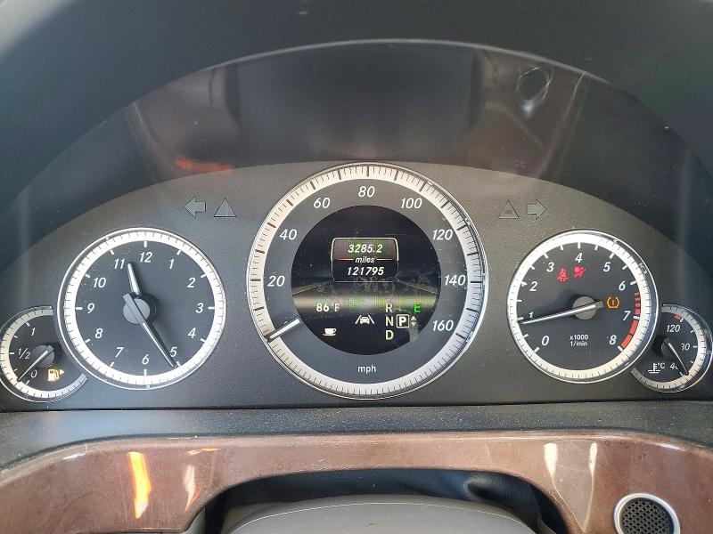 2013 Mercedes-benz E-klasse VIN WDDHF5KB7DA678702 COPART salvage auction — FRONT END, Ca - Salvage Certificate, sold $775 on 2026-07-08 (photo 9)