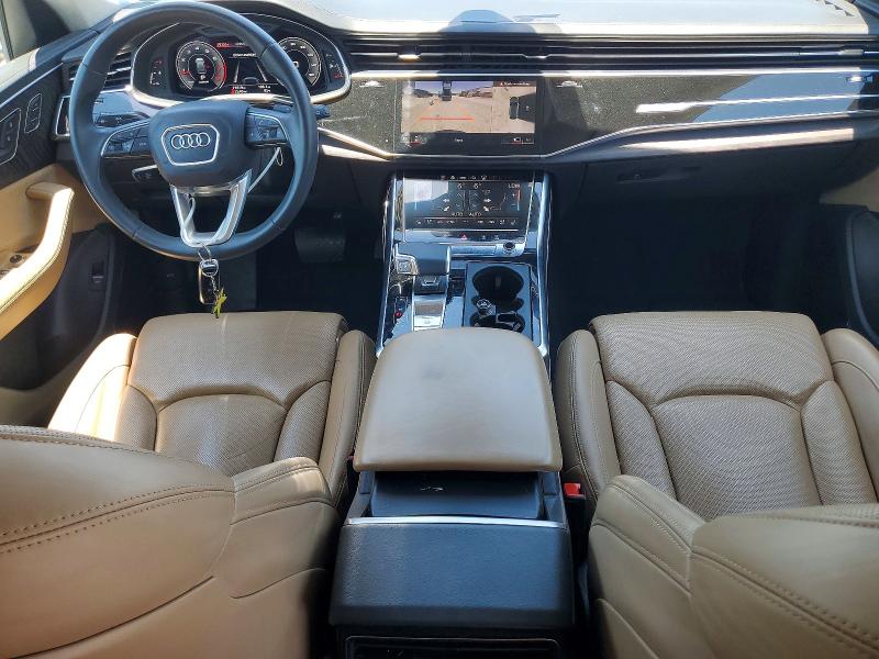 2021 Audi Q8 VIN WA1CVAF18MD025824 COPART salvage auction — FRONT END, Nc - Salvage Certificate Of Title, sold $825 on 2026-07-13 (photo 8)