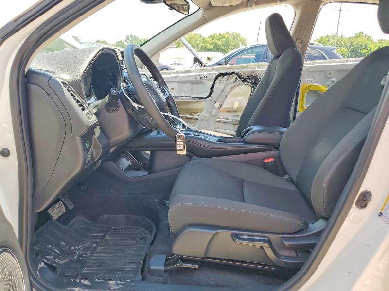 2022 Honda Hr-v VIN 3CZRU6H55NM734677 COPART salvage auction — FRONT END, Oh - Cert Of Title-Salvage, sold $5,200 on 2026-07-02 (photo 7)