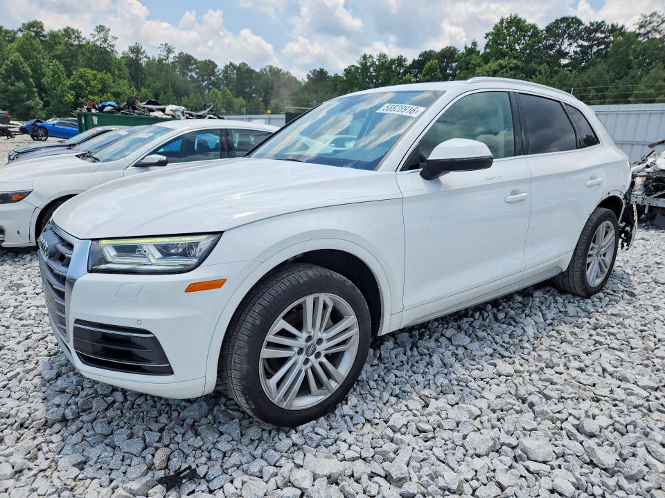 2018 Audi Q5 VIN WA1BNAFY7J2107057 COPART salvage auction — REAR END, Ga - Cert Of Title-Salvage, sold $10,200 on 2026-07-16 (photo 1)