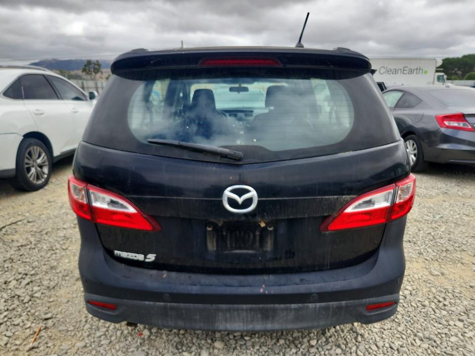 2013 Mazda 5 VIN JM1CW2CL5D0152522 COPART salvage auction — FRONT END, Ca - Salvage Certificate, sold $725 on 2026-07-07 (photo 6)