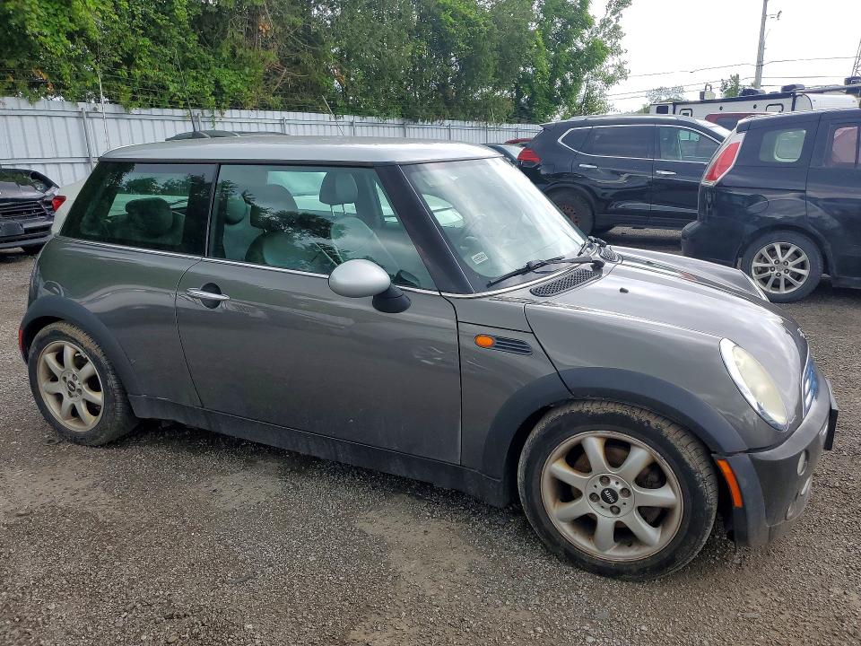 2006 Mini Cooper VIN WMWRC33516TK65411 COPART salvage auction — FRONT END, On - Permit No Brand - Unfit, sold $350 on 2026-07-09 (photo 4)