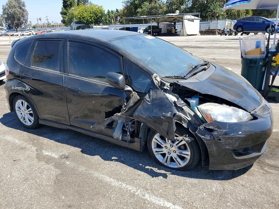 2011 Honda Fit VIN JHMGE8H53BC004574 COPART salvage auction — SIDE, Ca - Salvage Certificate, sold $1,450 on 2026-07-02 (photo 4)