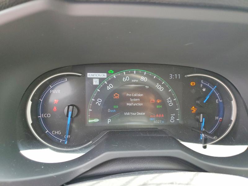 2025 Toyota Rav 4 VIN JTMRWRFV8SJ089567 COPART salvage auction — FRONT END, Ky - Cert Of Title-Salvage, sold $9,500 on 2026-07-17 (photo 9)