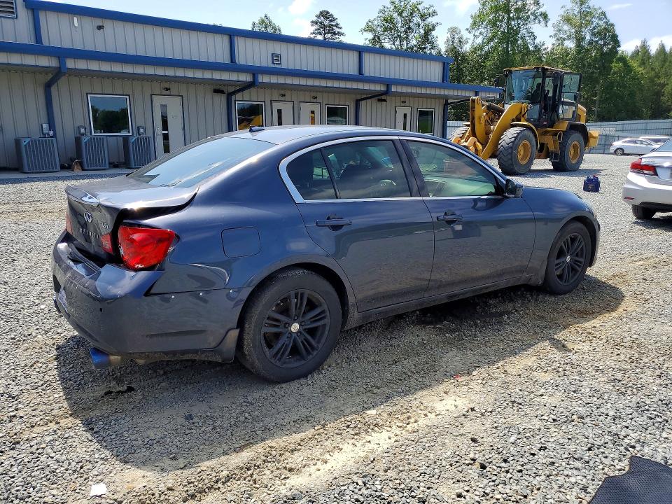 2013 Infiniti VIN JN1CV6AR7DM761978 COPART salvage auction — REAR END, Nc - Salvage Certificate Of Title, sold $825 on 2026-07-09 (photo 3)