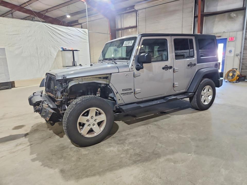 2015 Jeep Wrangler / VIN 1C4BJWDGXFL727038 COPART salvage auction — FRONT END, Nh - Cert Of Title-Salvage, sold $2,500 on 2026-07-22 (photo 1)