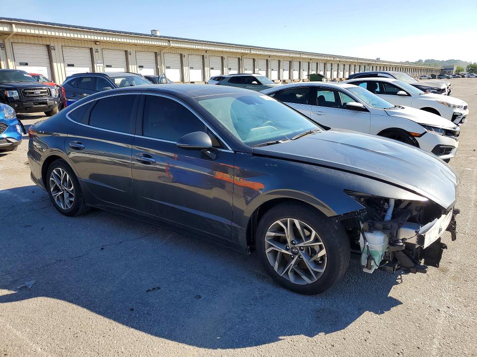 2022 Hyundai Sonata VIN KMHL14JA4NA226337 COPART salvage auction — FRONT END, Ky - Cert Of Title-Salvage, sold $4,100 on 2026-07-13 (photo 4)