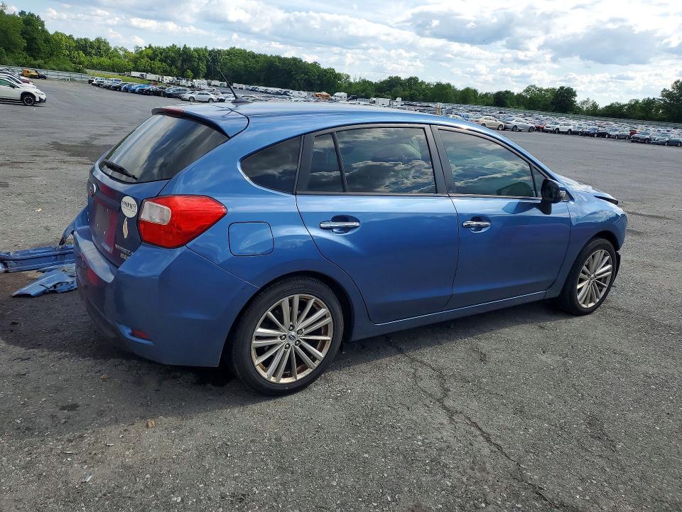 2015 Subaru Impreza VIN JF1GPAM68FH240086 COPART salvage auction — FRONT END, Pa - Certificate Of Salvage, sold $450 on 2026-07-14 (photo 3)