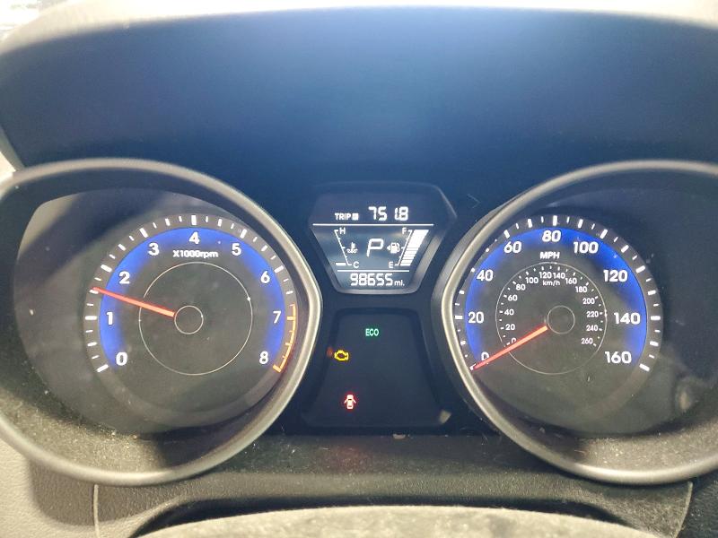 2015 Hyundai Elantra VIN KMHDH4AEXFU248975 COPART salvage auction — FRONT END, Ny - Mv-907A Salvage Certificate, sold $975 on 2026-07-15 (photo 9)