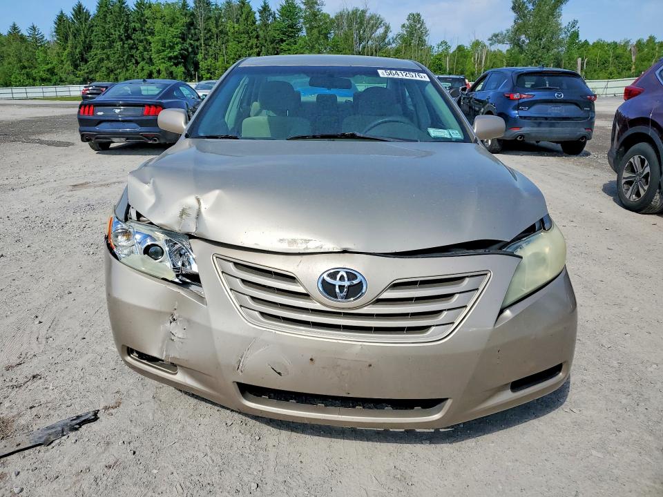 2007 Toyota Camry VIN 4T1BE46KX7U012570 COPART salvage auction — FRONT END, Ny - Mv-907A Salvage Certificate, sold $425 on 2026-07-06 (photo 5)