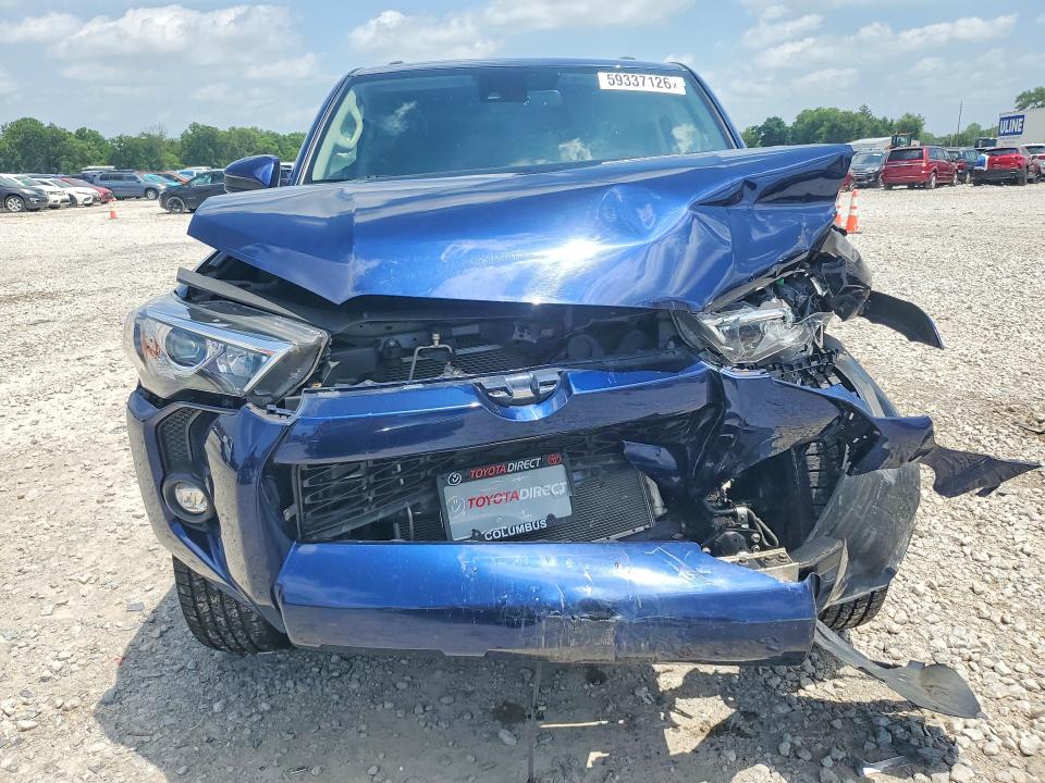 2021 Toyota 4runner VIN JTEMU5JR3M5869907 COPART salvage auction — FRONT END, Oh - Cert Of Title-Salvage, sold $10,400 on 2026-07-31 (photo 5)