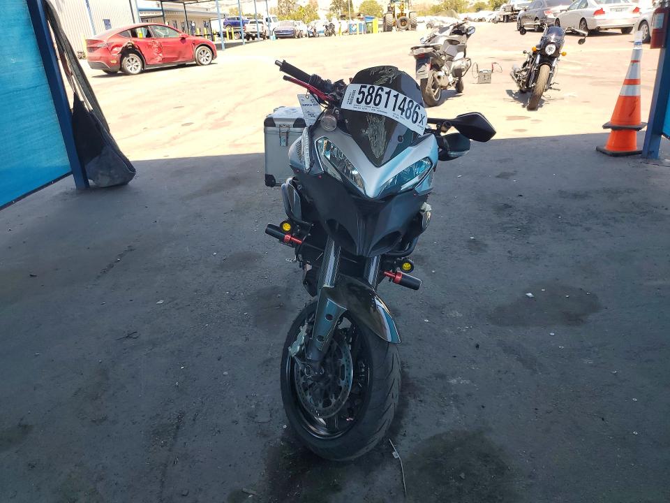 2013 Ducati Multistrada VIN ZDM12BSW5DB000490 COPART salvage auction — FRONT END, Ca - Salvage Certificate, sold $1,500 on 2026-07-16 (photo 2)