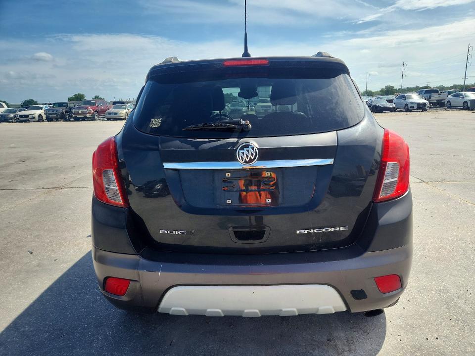 2014 Buick Encore VIN KL4CJBSB8EB736484 COPART salvage auction — MECHANICAL, Ms - Certificate Of Title, sold $850 on 2026-07-15 (photo 6)