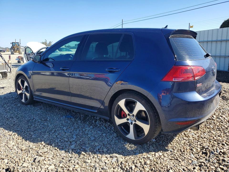 2016 Volkswagen Gti VIN 3VW447AU3GM022921 COPART salvage auction — SIDE, Ca - Salvage Certificate, sold $6,200 on 2026-07-07 (photo 2)