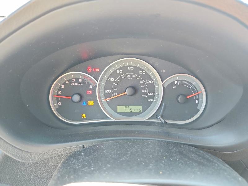 2011 Subaru Impreza VIN JF1GE6B65BG518447 COPART salvage auction — FRONT END, Ca - Salvage Certificate, sold $425 on 2026-07-17 (photo 9)