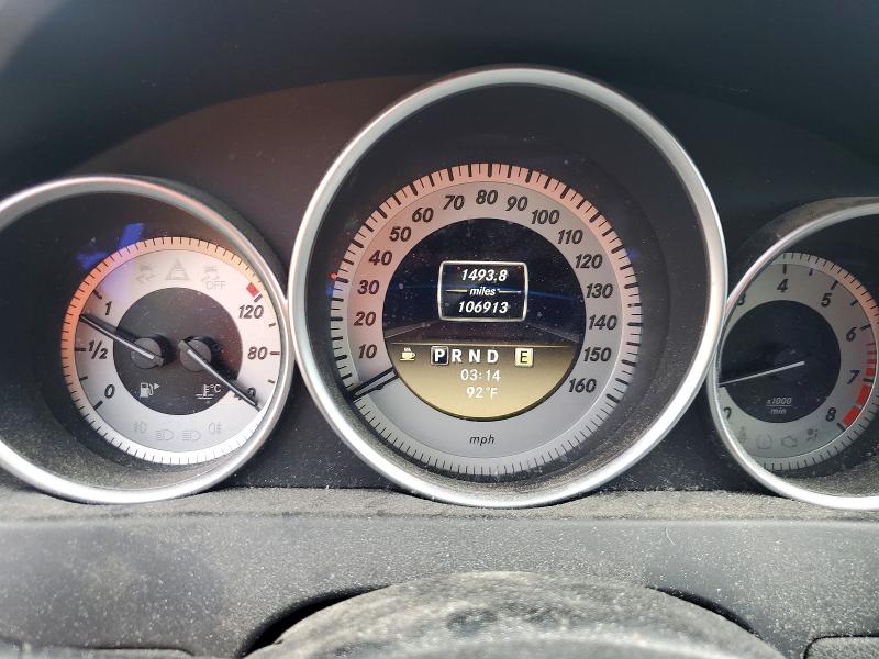 2012 Mercedes-benz C-klasse VIN WDDGF8BB7CR239996 COPART salvage auction — REAR END, Ma - Cert Of Title-Reconstrctd Coll, sold $2,700 on 2026-07-06 (photo 9)