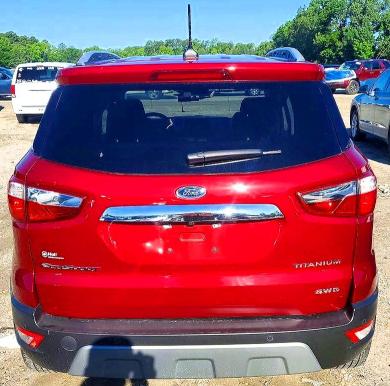 2020 Ford Ecosport VIN MAJ6S3KL6LC312488 COPART salvage auction — FRONT END, Salvage Title, sold $2,200 on 2026-07-21 (photo 6)