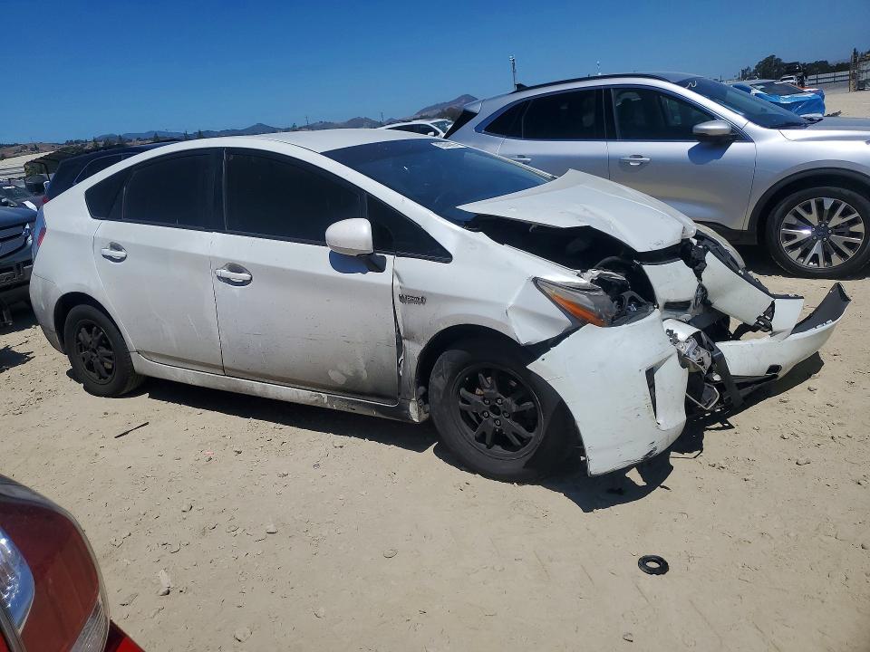 2014 Toyota VIN JTDKN3DU9E1760888 COPART salvage auction — FRONT END, Ca - Salvage Certificate, sold $350 on 2026-07-28 (photo 4)