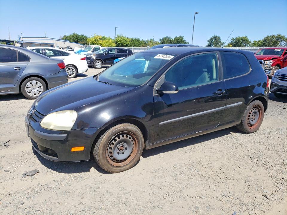 2007 Volkswagen Rabbit VIN WVWAS71K67W043739 COPART salvage auction — MINOR DENT/SCRATCHES, Ca - Dis/Dlr/Exp Only Clean Title, sold $100 on 2026-08-13 (photo 1)