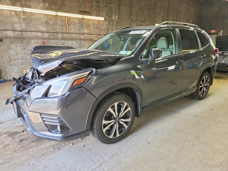 2024 Subaru Forester VIN JF2SKALC7RH463591 COPART salvage auction — REAR END, Ny - Mv-907A Salvage Certificate, sold $2,800 on 2026-07-20 (photo 1)