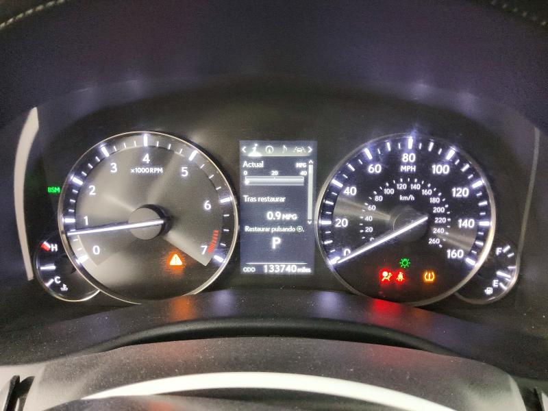 2016 Lexus Gs 350 VIN JTHBZ1BL6GA002883 COPART salvage auction — FRONT END, CA - CERTIFICATE OF TITLE, sold $5,500 on 2026-07-02 (photo 9)