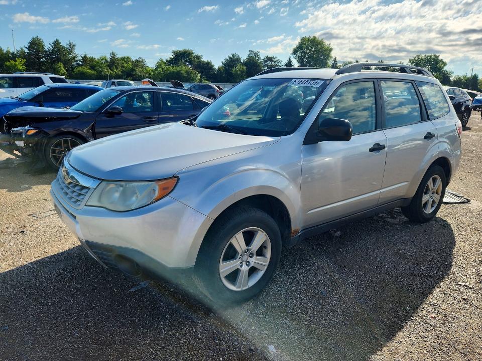 2011 Subaru Forester VIN JF2SHBBC3BH777170 COPART salvage auction — SIDE, IL - SALVAGE CERTIFICATE, sold $725 on 2026-07-28 (photo 1)