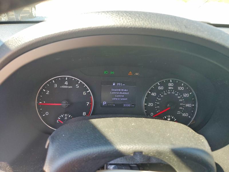 2021 Kia VIN KNDEU2AA2M7117833 COPART salvage auction — FRONT END, Ga - Cert Of Title-Salvage, sold $2,600 on 2026-07-09 (photo 9)