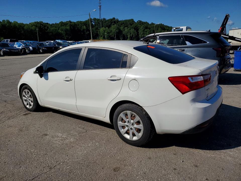 2014 Kia Rio VIN KNADM4A34E6364560 COPART salvage auction — REAR END, Ky - Certificate Of Title, sold $1,000 on 2026-07-04 (photo 2)