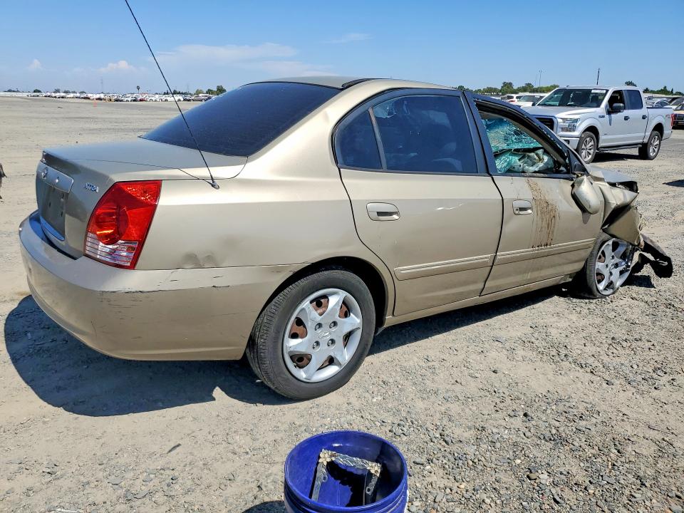 2006 Hyundai Elantra VIN KMHDN46D16U362291 COPART salvage auction — FRONT END, Ca - Salvage Certificate, sold $10 on 2026-07-07 (photo 3)
