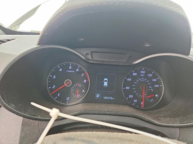 2016 Hyundai Veloster VIN KMHTC6AE5GU273032 COPART salvage auction — FRONT END, Co - Public - Salvage Title, sold $475 on 2026-07-09 (photo 9)
