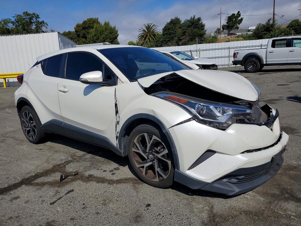 2019 Toyota VIN JTNKHMBX0K1037724 COPART salvage auction — FRONT END, CA - SALVAGE CERTIFICATE, sold $4,100 on 2026-07-02 (photo 4)