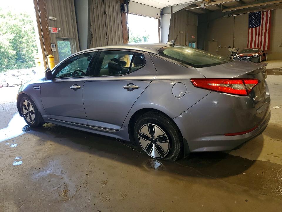 2012 Kia VIN KNAGM4AD3C5017021 COPART salvage auction — SIDE, Pa - Certificate Of Salvage, sold $725 on 2026-07-15 (photo 2)