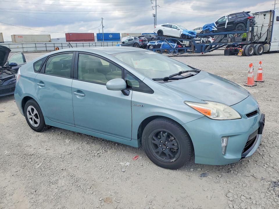 2014 Toyota Prius VIN JTDKN3DU5E1773721 COPART salvage auction — FRONT END, Oh - Cert Of Title-Salvage, sold $1,750 on 2026-07-10 (photo 4)