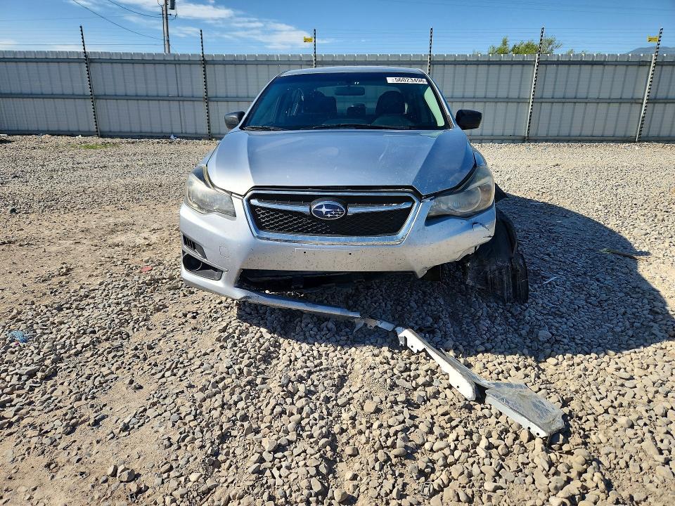 2015 Subaru Impreza VIN JF1GJAA67FH006544 COPART salvage auction — FRONT END, Ut - Salvage Certificate, sold $350 on 2026-07-28 (photo 5)