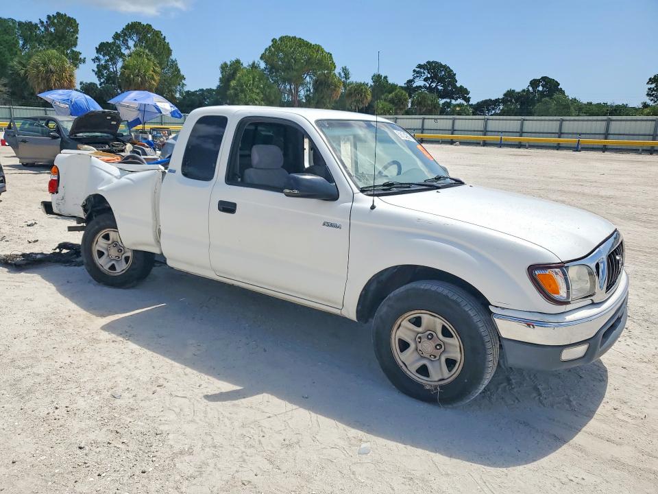2001 Toyota Tacoma VIN 5TEVL52N51Z820093 COPART salvage auction — REAR END, Fl - Certificate Of Destruction, sold $1,250 on 2026-07-15 (photo 4)