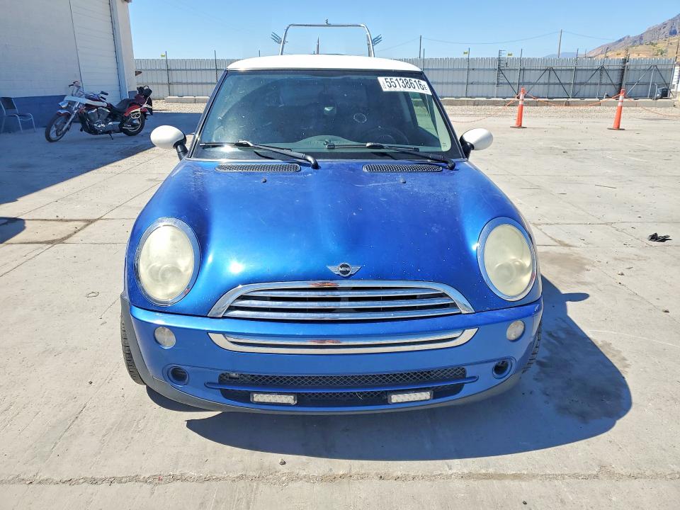 2006 Mini Cooper VIN WMWRC33596TK73207 COPART salvage auction — FRONT END, Ut - Salvage Certificate, sold $350 on 2026-08-17 (photo 5)