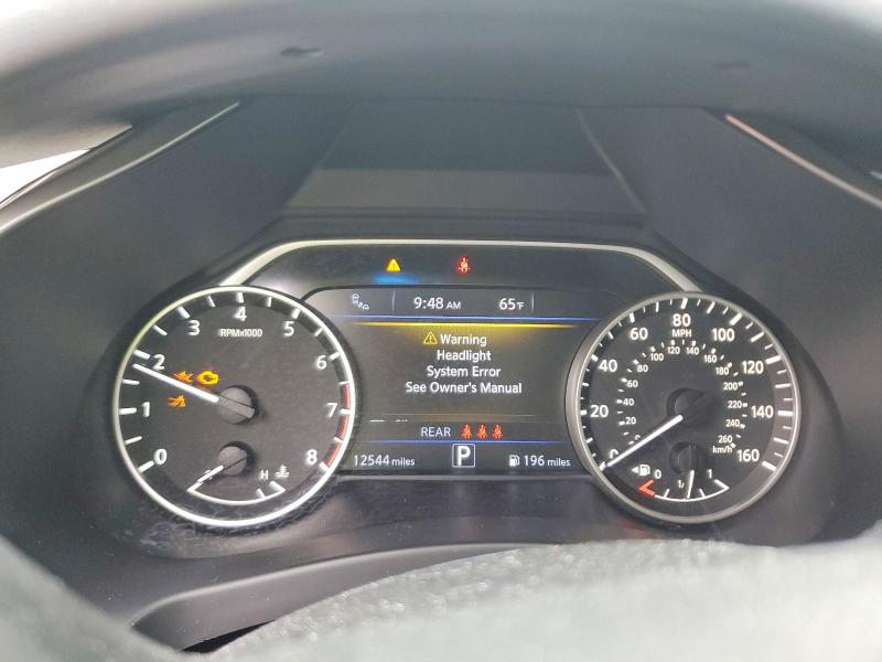 2024 Nissan Murano VIN 5N1AZ2CS7RC104303 COPART salvage auction — FRONT END, Nj - Cert Of Title-Salvage, sold $13,800 on 2026-07-30 (photo 9)