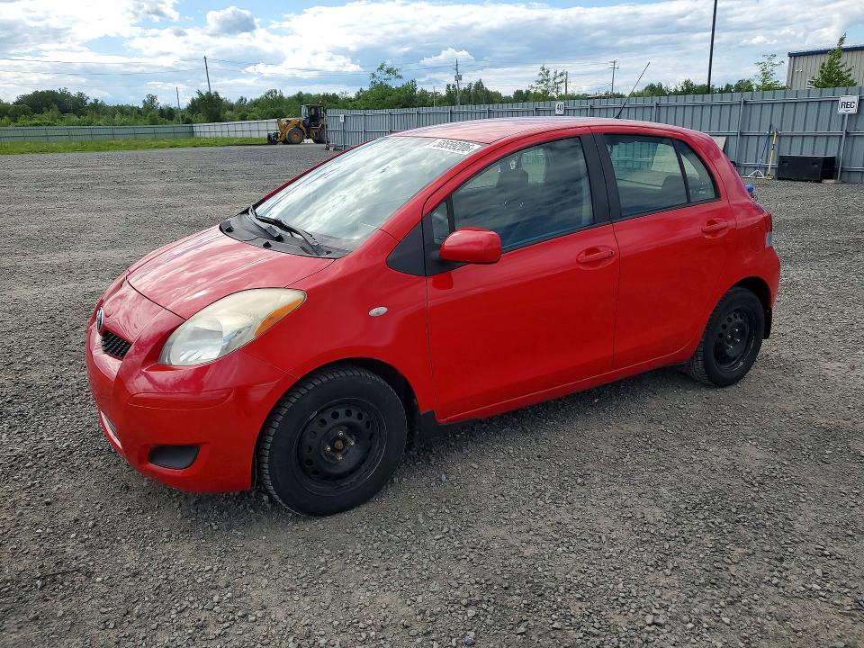2010 Toyota Yaris VIN JTDKT4K3XA5308053 COPART salvage auction — MECHANICAL, On - Permit No Brand - Unfit, sold $1,550 on 2026-07-09 (photo 1)