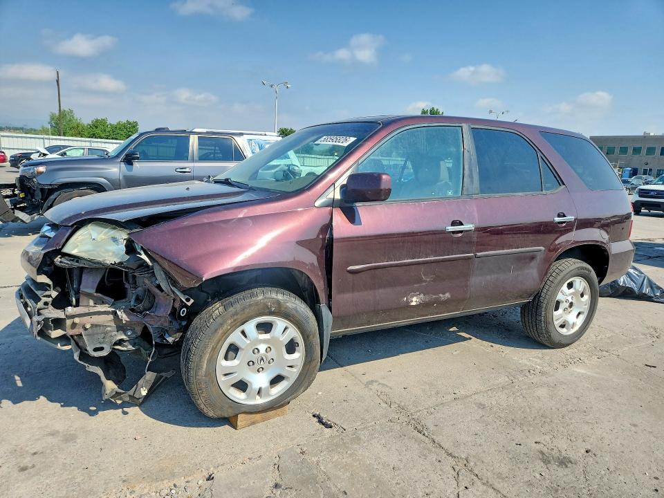 2002 Acura Mdx VIN 2HNYD18252H512283 COPART salvage auction — FRONT END, CO - PUBLIC - SALVAGE TITLE, sold $325 on 2026-07-22 (photo 1)