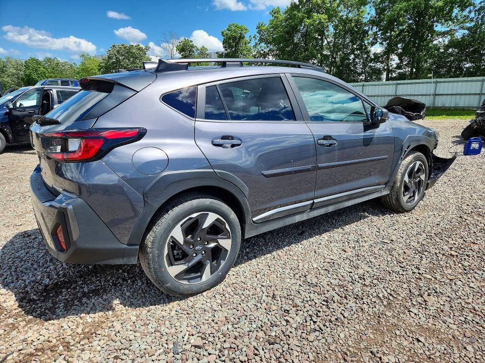 2025 Subaru Crosstrek VIN 4S4GUHL63S3773382 COPART salvage auction — FRONT END, NY - MV-907A SALVAGE CERTIFICATE, sold $5,200 on 2026-08-02 (photo 3)