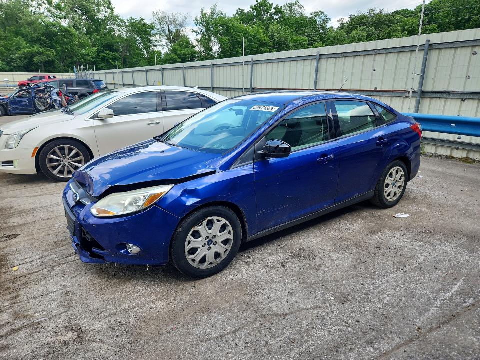 2012 Ford Focus VIN 1FAHP3F21CL310272 COPART salvage auction — FRONT END, PA - CERTIFICATE OF SALVAGE, sold $325 on 2026-07-02 (photo 1)