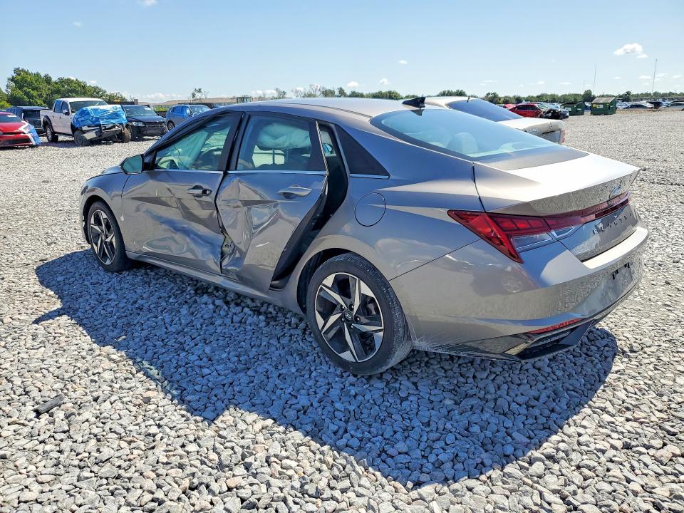 2021 Hyundai Elantra VIN KMHLN4AGXMU089913 COPART salvage auction — SIDE, Fl - Certificate Of Destruction, sold $4,400 on 2026-07-14 (photo 2)