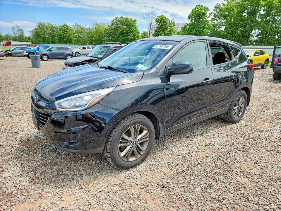 2015 Hyundai Tucson VIN KM8JTCAF6FU052245 COPART salvage auction — VANDALISM, Ny - Mv-907A Salvage Certificate, sold $1,550 on 2026-07-27 (photo 1)