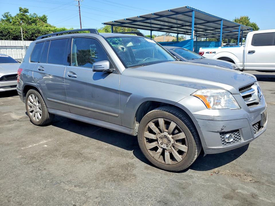 2012 Mercedes-benz Glk-class VIN WDCGG5GB9CF738275 COPART salvage auction — UNDERCARRIAGE, CA - SALVAGE CERTIFICATE, sold $1,550 on 2026-08-06 (photo 4)