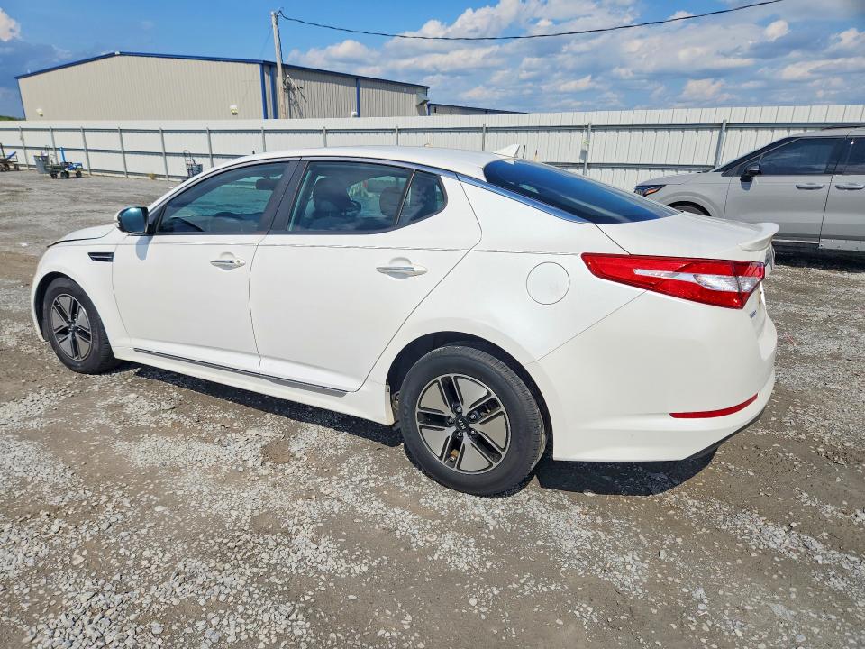 2012 Kia Optima VIN KNAGM4AD5C5027954 COPART salvage auction — FRONT END, Nc - Salvage Certificate Of Title, sold $200 on 2026-07-29 (photo 2)