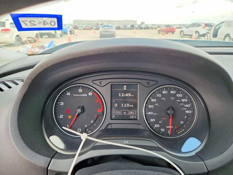 2015 Audi VIN WAUACGFF6F1018700 COPART salvage auction — FRONT END, Tx - Salvage Vehicle Title, sold $1,250 on 2026-07-02 (photo 9)