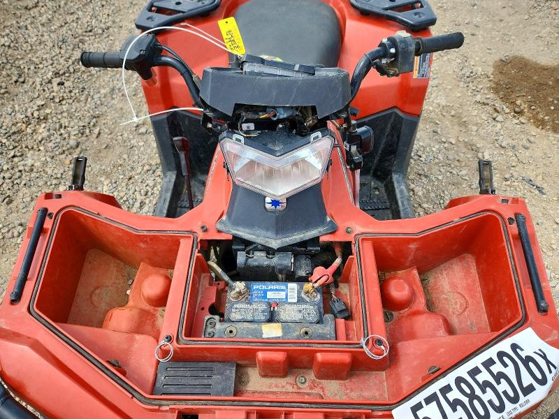 2023 Polaris VIN 4XASEG503PA166245 COPART salvage auction — ROLLOVER, Ia - Title Certificate - Atv, sold $100 on 2026-07-30 (photo 9)
