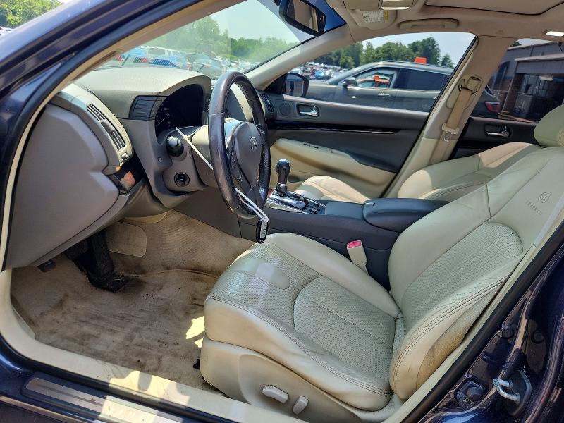 2011 Infiniti G37 VIN JN1CV6AR9BM353687 COPART salvage auction — SIDE, CT - CERT OF TITLE-SALVAGE, sold $475 on 2026-07-31 (photo 7)